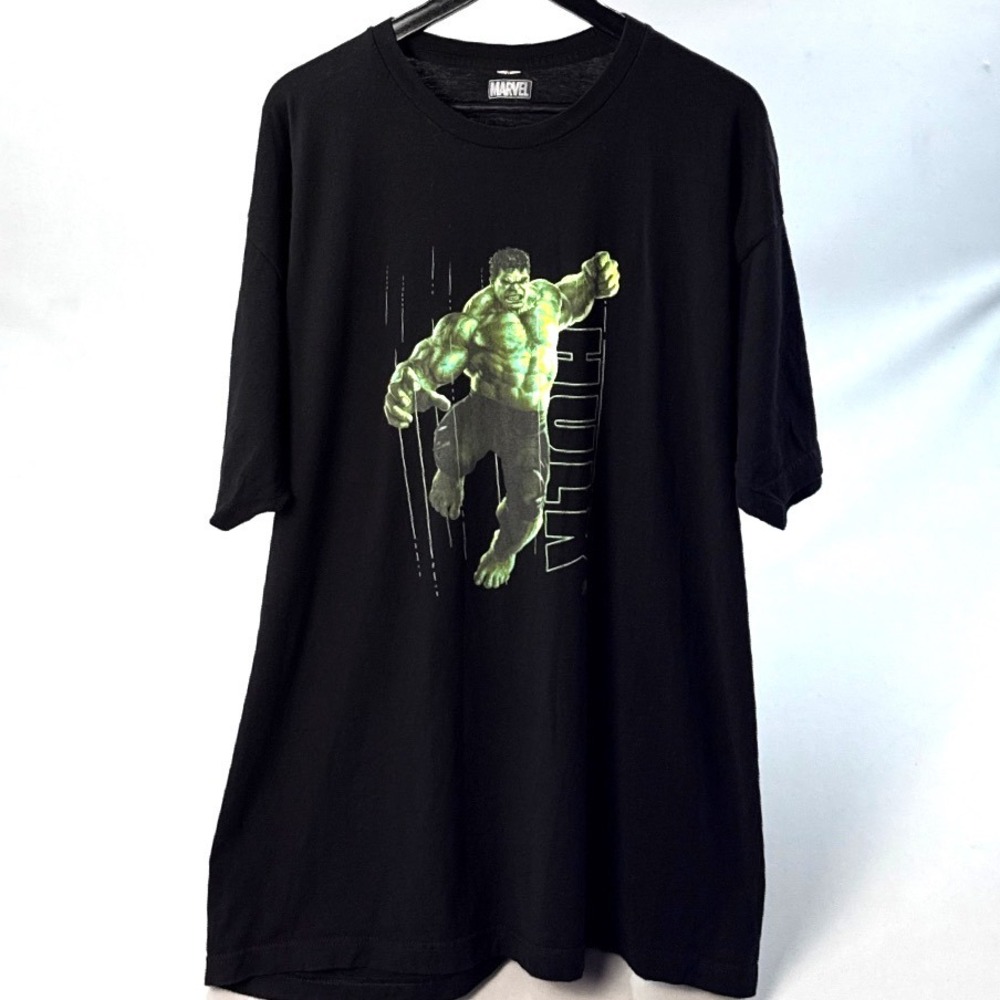 Marvel Avengers Infinity War Hulk Graphic T-Shirt Black Mens Size XL